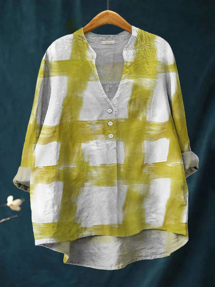 Angelique Linen Blouse