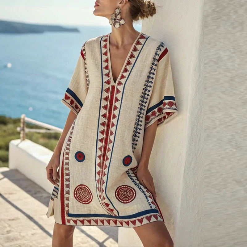 Marit - Elegant Beach Dress for a Summer Style