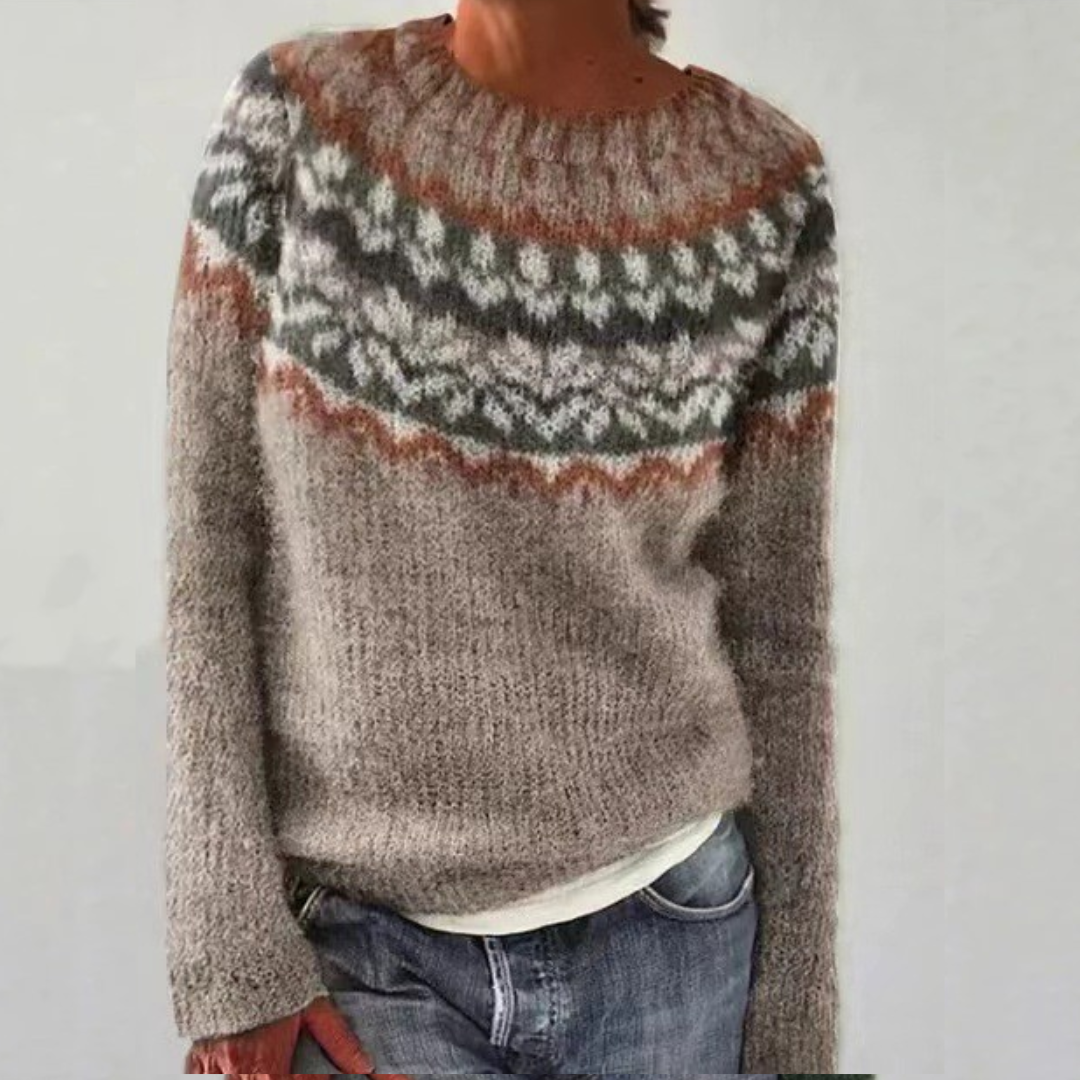 Chloe™ - Cozy Retro Jumper